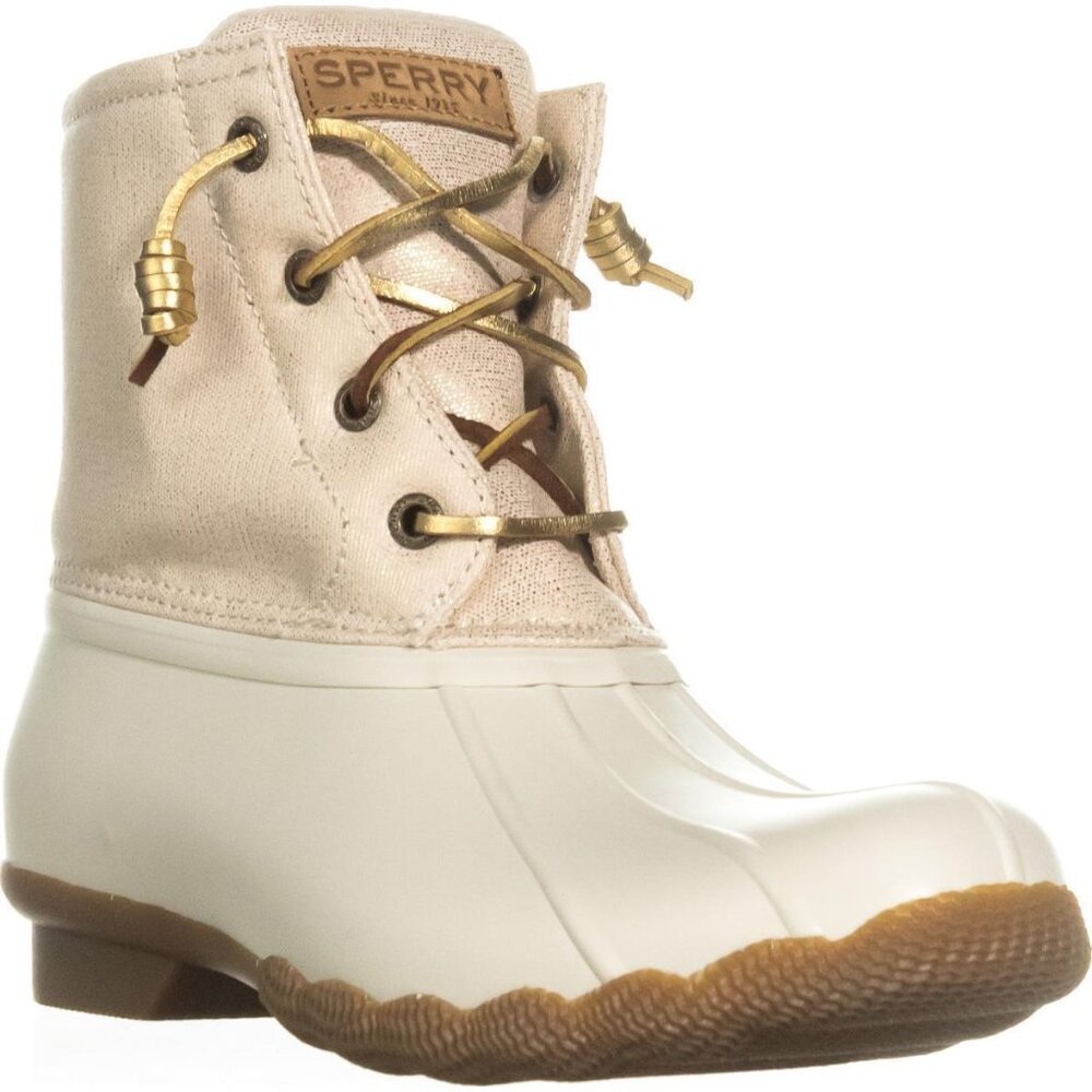 Sperry Saltwater Canvas Duck Boots